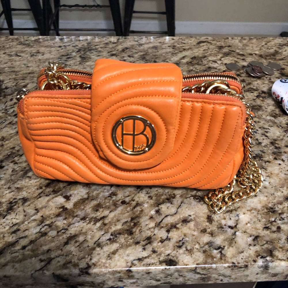 Orange Henri Bendel Clutch/Crossbody